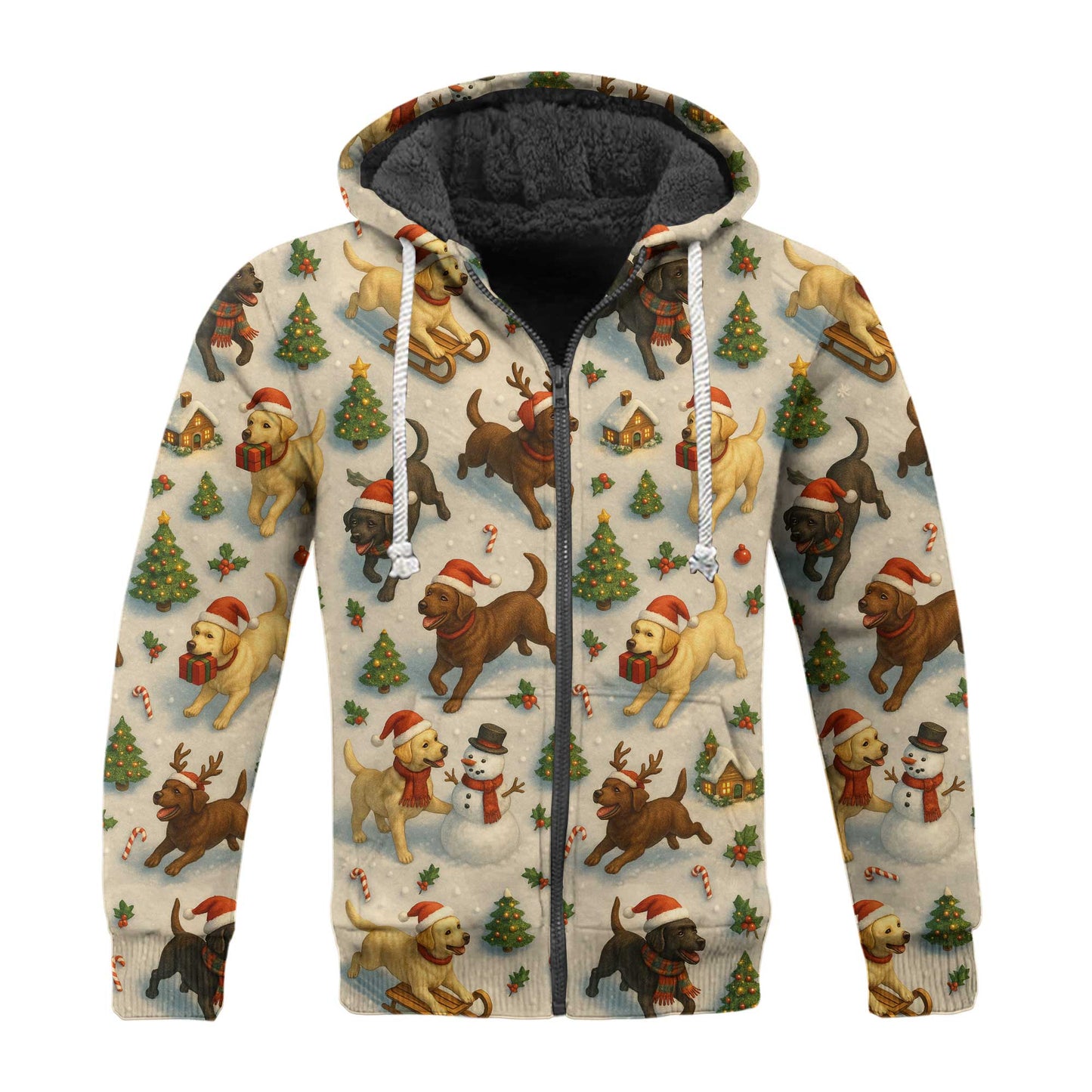 Cute Santa Holiday Lab Puppy Labrador Polo, Christmas Labrador T Shirt, Labrador Dog Shirt