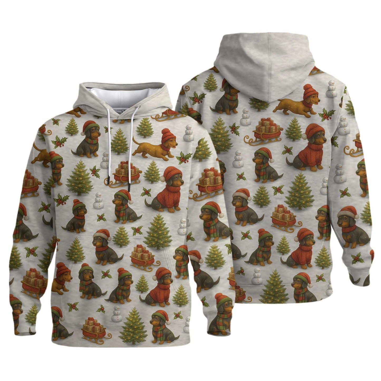 Christmas Dachshund Shirt, Weenie Dog Shirts, Winter Holiday Dog Sweater Design