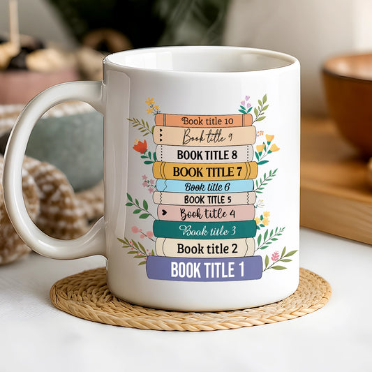 Just A Girl Who Loves Books - Personalized Mug-WM-HH07-TX52-web1