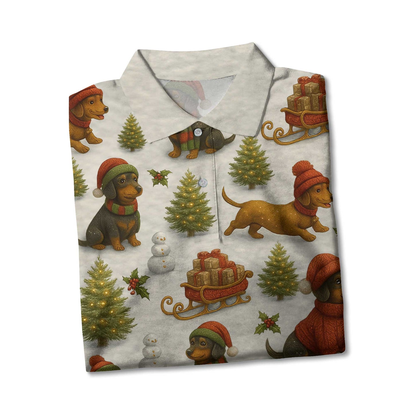 Christmas Dachshund Shirt, Weenie Dog Shirts, Winter Holiday Dog Sweater Design