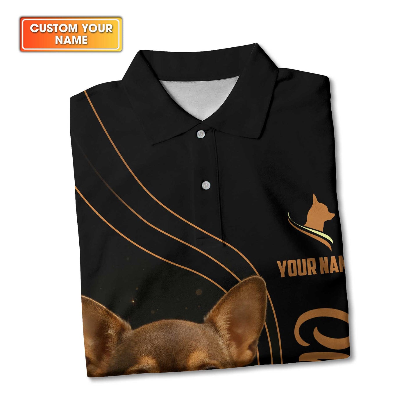 "This Isn’t Dog Hair On My Shirt It’s Chihuahua Glitter" Chihuahua Hoodie, Custom Name Chihuahua Shirt, Chihuahua Dog T Shirt