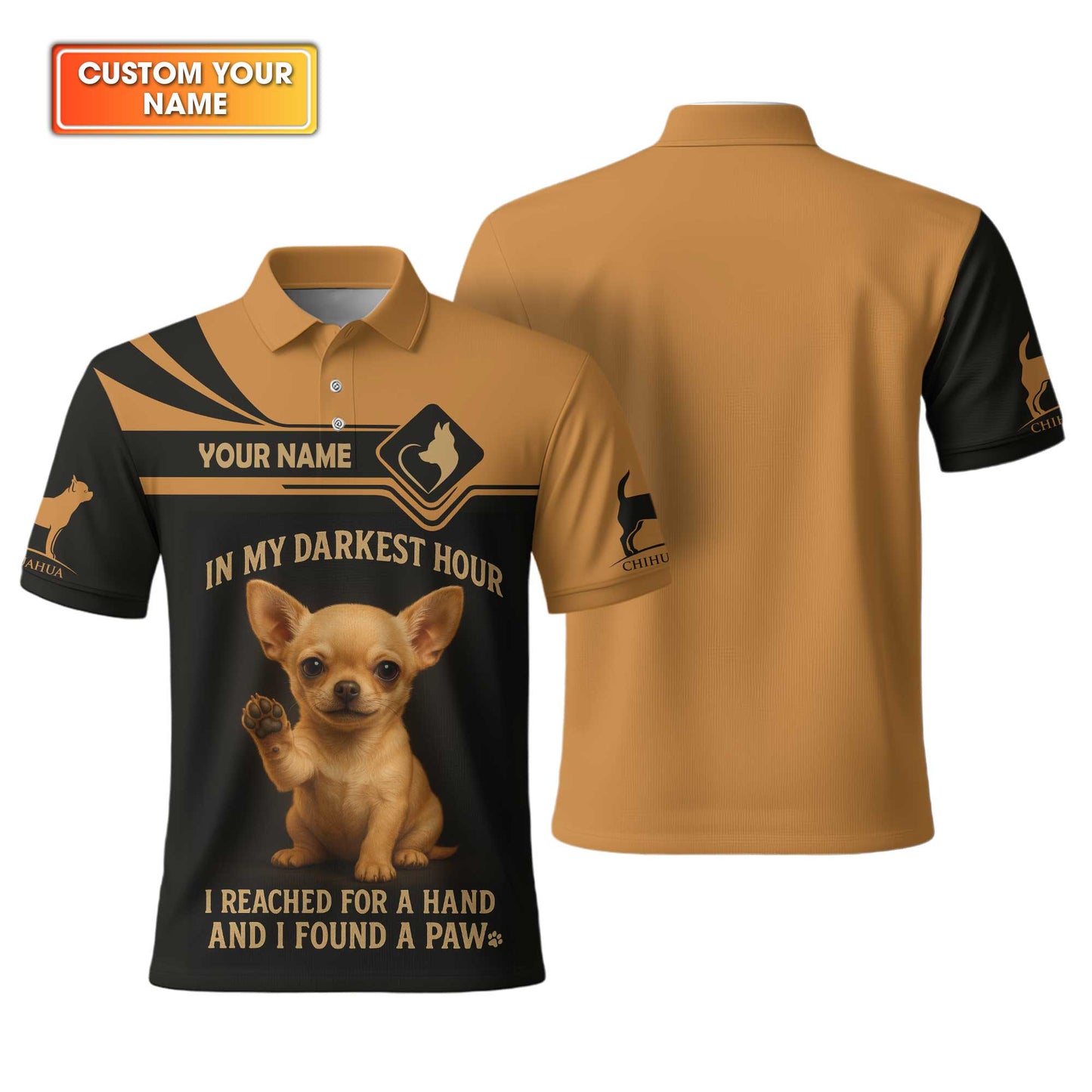 In My Darkest Hour I Reached For A Hand Chihuahua Hoodie, Chihuahua Shirt, Chihuahua Dog T Shirt