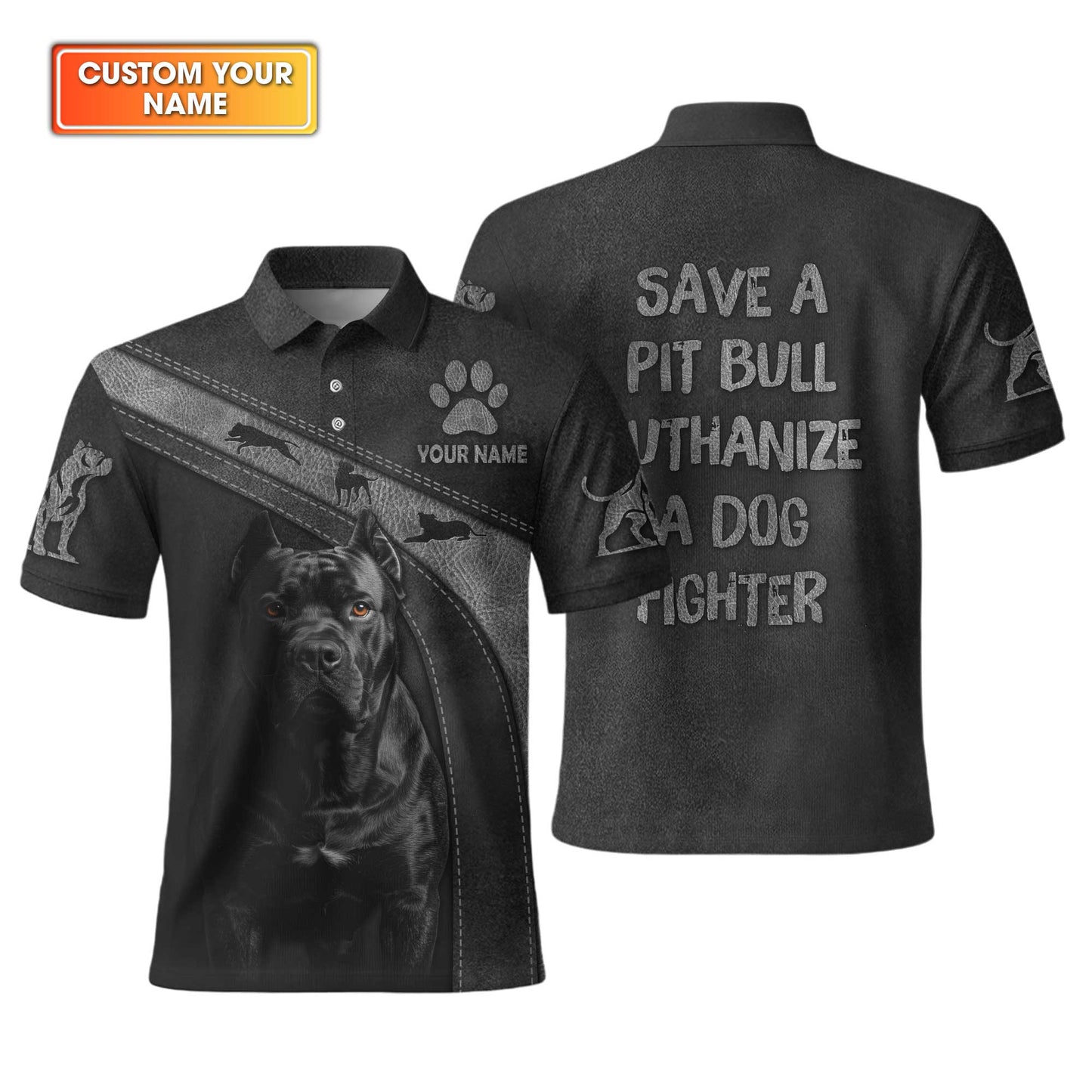 Save A Pit Bull Euthanize A Dog Fighter Shirt, Pit Bull T Shirt, Funny Cool Pit Bull Shirt