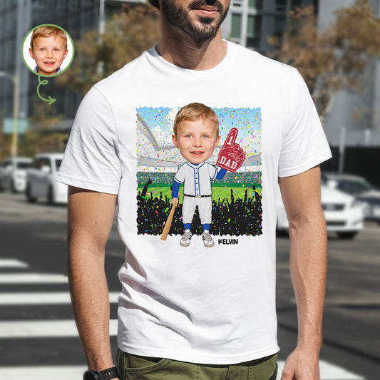 Personalized MVP Dad Shirt – 100% Organic Cotton