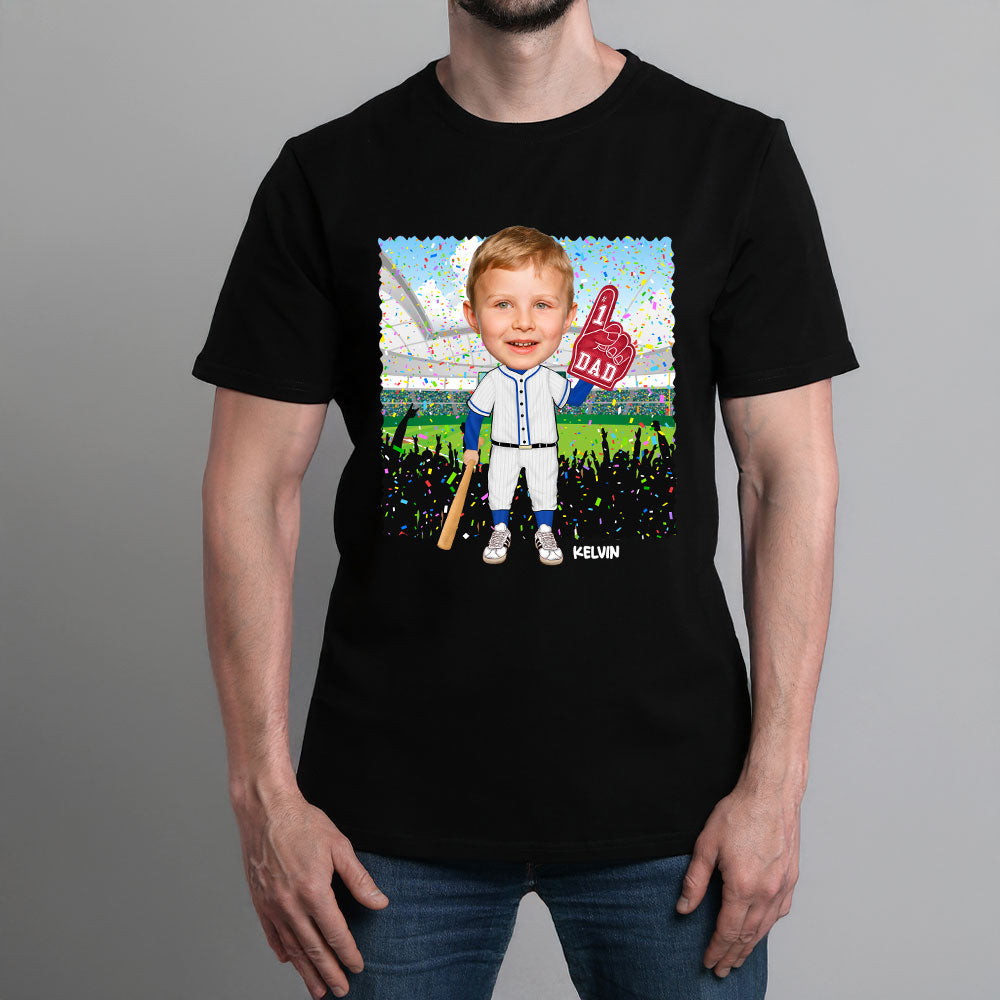 Personalized MVP Dad Shirt – 100% Organic Cotton