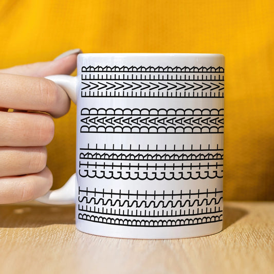 Best Girl Dad Ever - Funny Hidden Message - White Glossy Mug