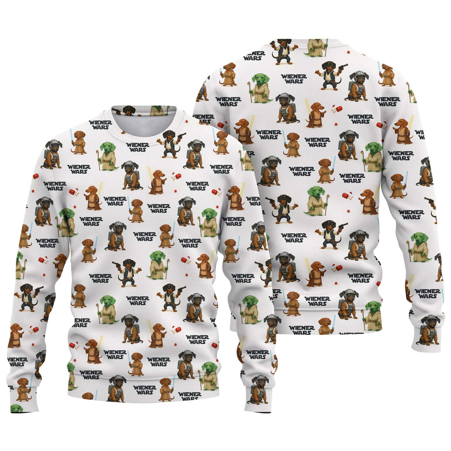 Galaxy Wars Funny Star Parody Dachshund Pattern Polo, Wiener Dog T Shirt, Dachshund T Shirt