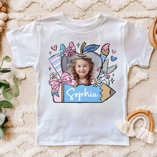 Ready To Crush Kindergarten - Back To School Gift - Personalized Toddler T-Shirt