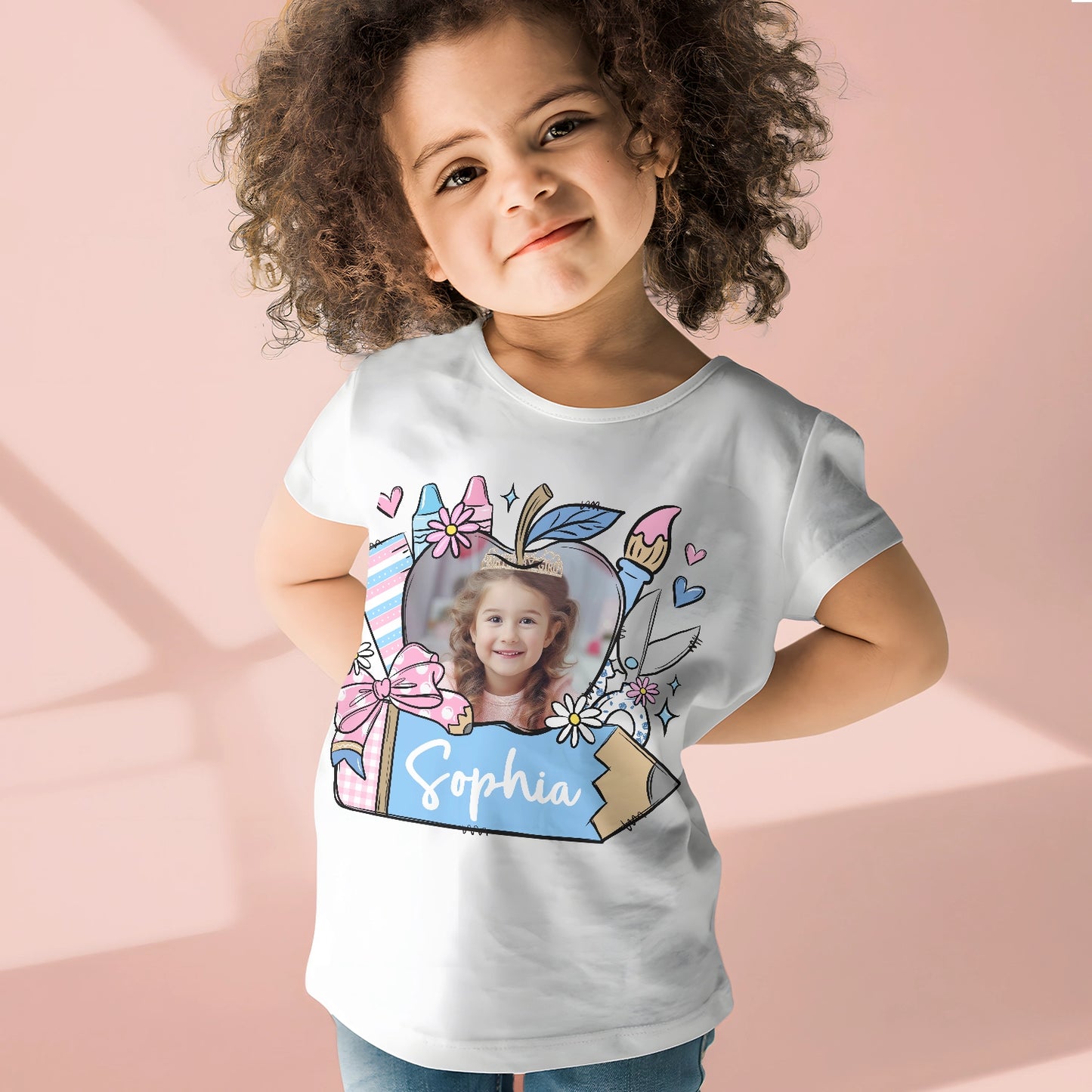 Ready To Crush Kindergarten - Back To School Gift - Personalized Toddler T-Shirt
