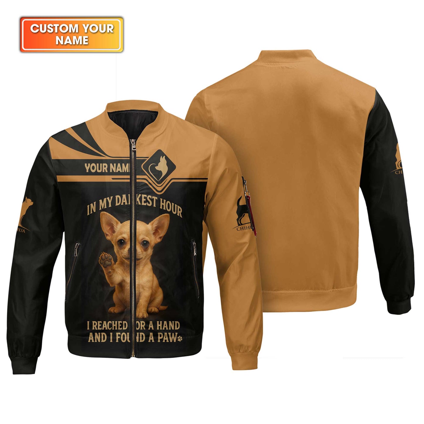 In My Darkest Hour I Reached For A Hand Chihuahua Hoodie, Chihuahua Shirt, Chihuahua Dog T Shirt