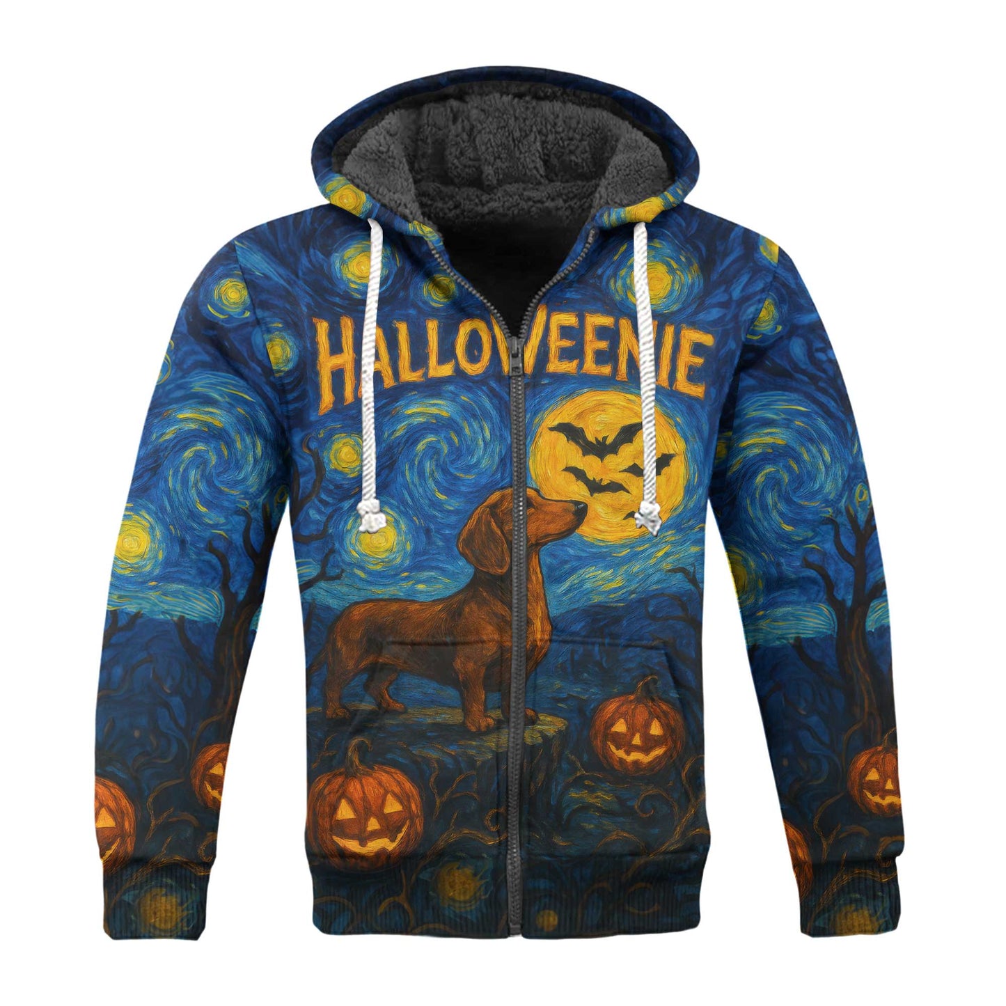 HalloWeenie Starry Night Shirt, Dachshund Shirt, Weiner Dog T Shirt