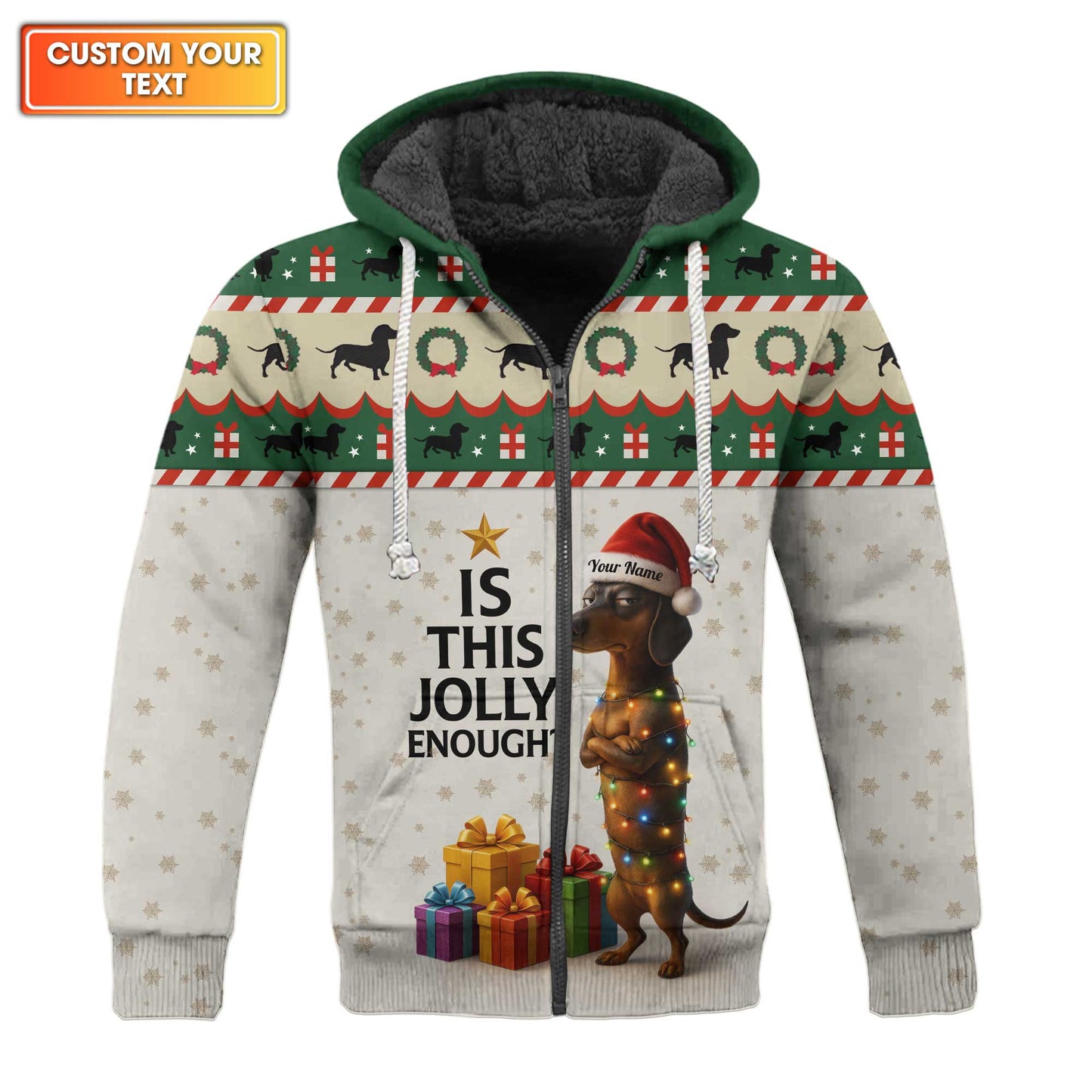 Is This Jolly Enough Dachshund Christmas Shirt, Weenie Dog Shirts, Christmas Dachshund Shirt