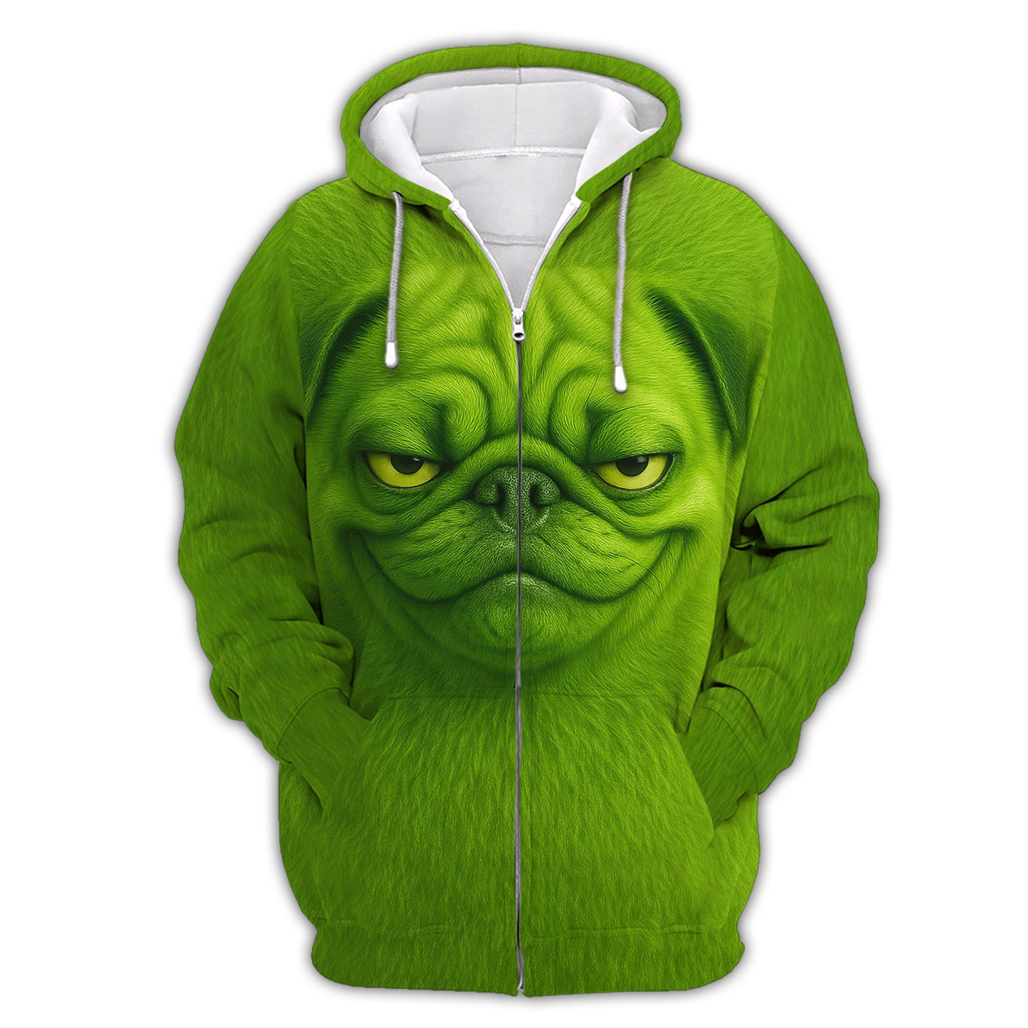 Pug Christmas Shirts, Pugrinch Hoodie For Dog Lovers, Xmas Grinch Pug Shirts, Gift For Christmas Day