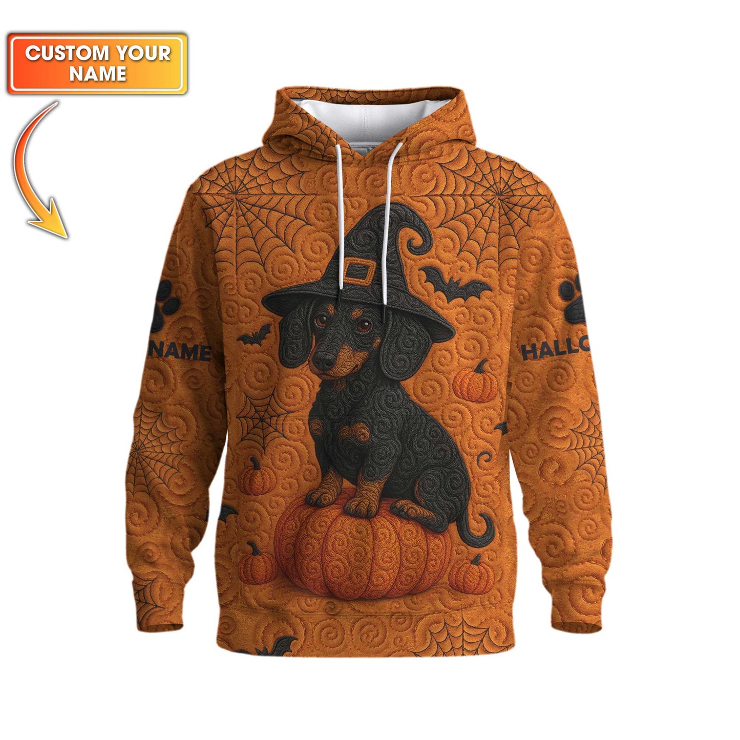 Pumpkin Halloween Shirt, Dachshund Sweatshirt, Weiner Dog Shirt
