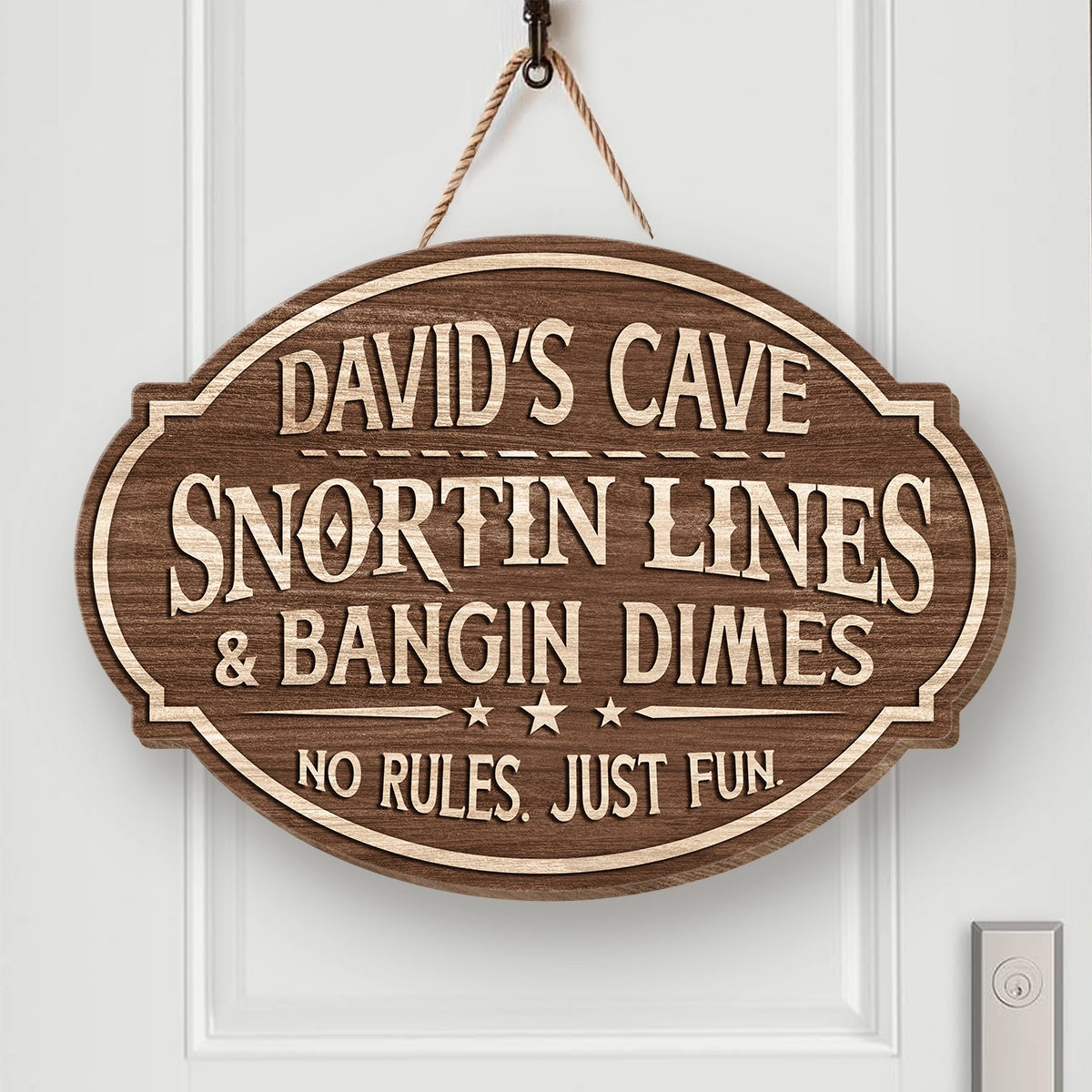 Custom Rustic Wall Decor - Personalized Shaped Wood Sign-web2