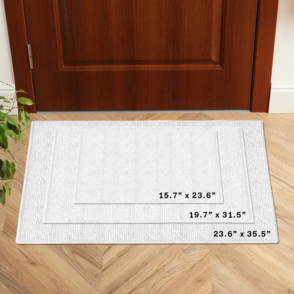 Home Is Where Someone Runs To Greet You - Custom Halloween Decor - Personalized Doormat