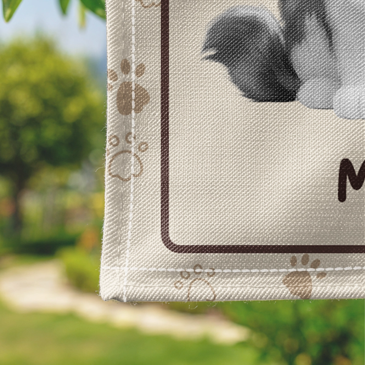 This Property Is Protected By The Cats - Custom Gift For Cat Lovers - Personalized Flag
