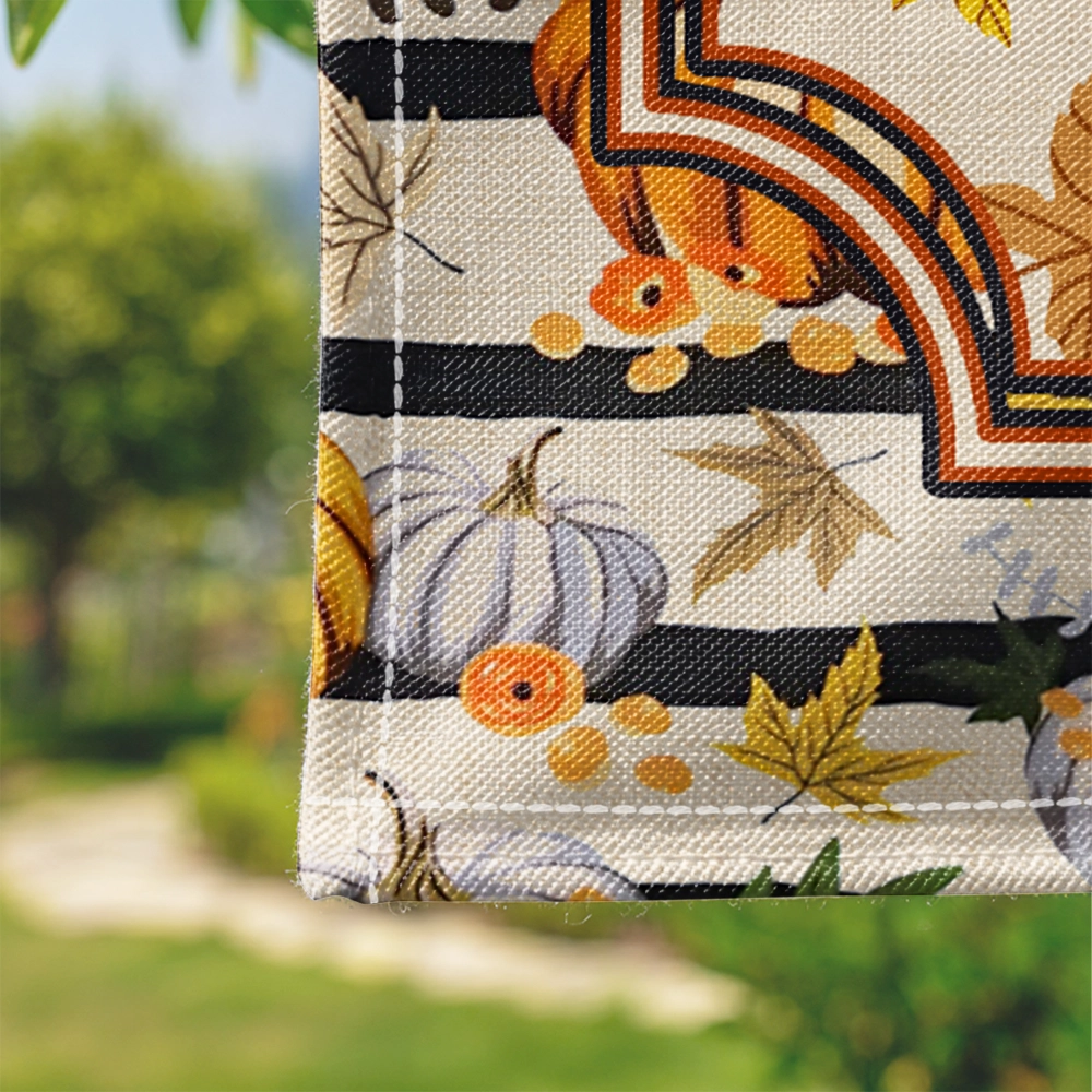 Grandma Pumpkin Patch - Custom Kid Name Fall Decor - Personalized Garden Flag