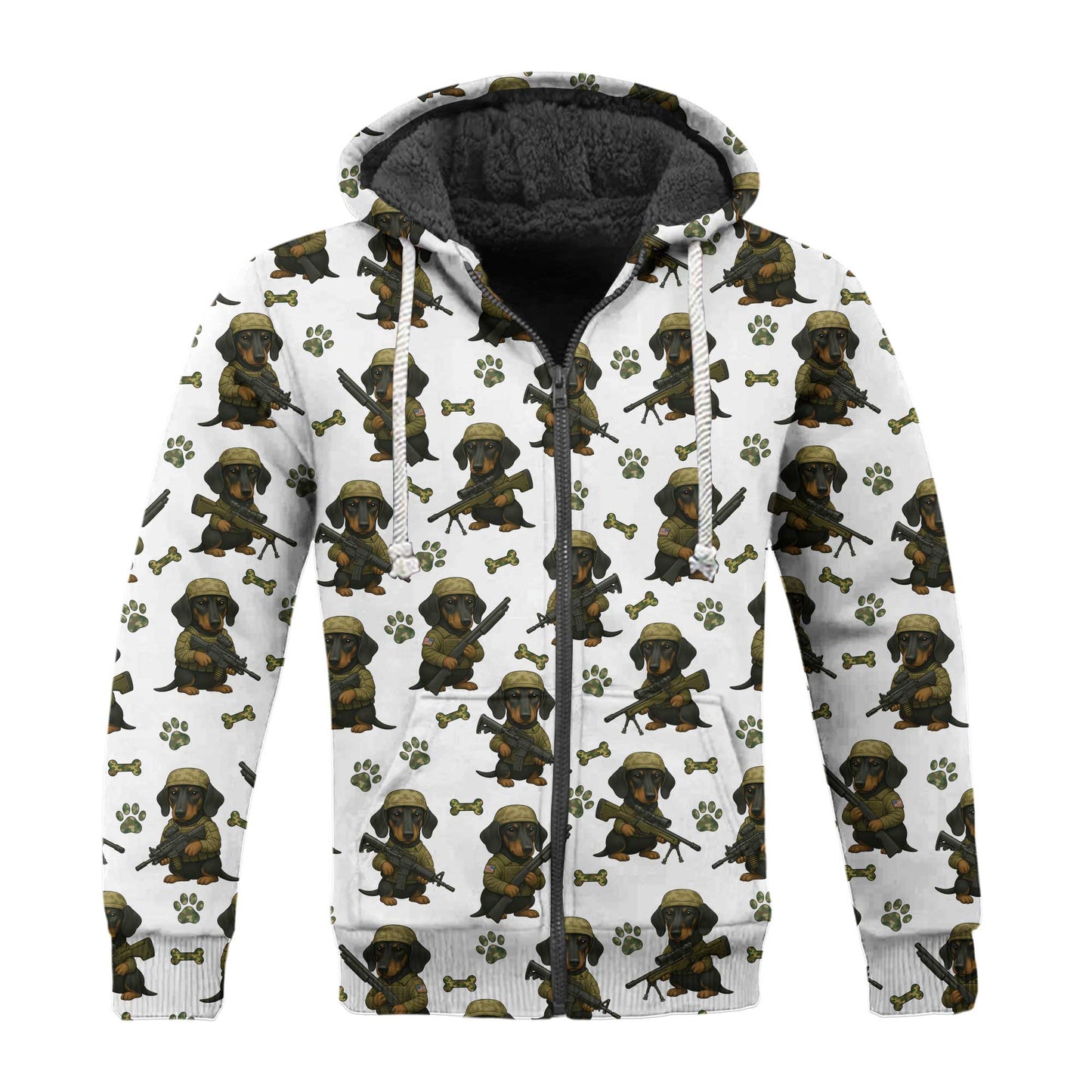 Military Dachshund Soldier T Shirt, Funny Army Dog Pattern, Dachshund T Shirt, Wiener Dog T Shirt