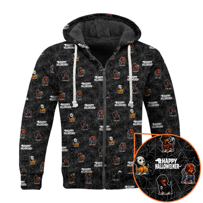 Dachshund Halloween Shirt, Funny Weiner Dog Shirts, Pattern Polos For Spooky Season