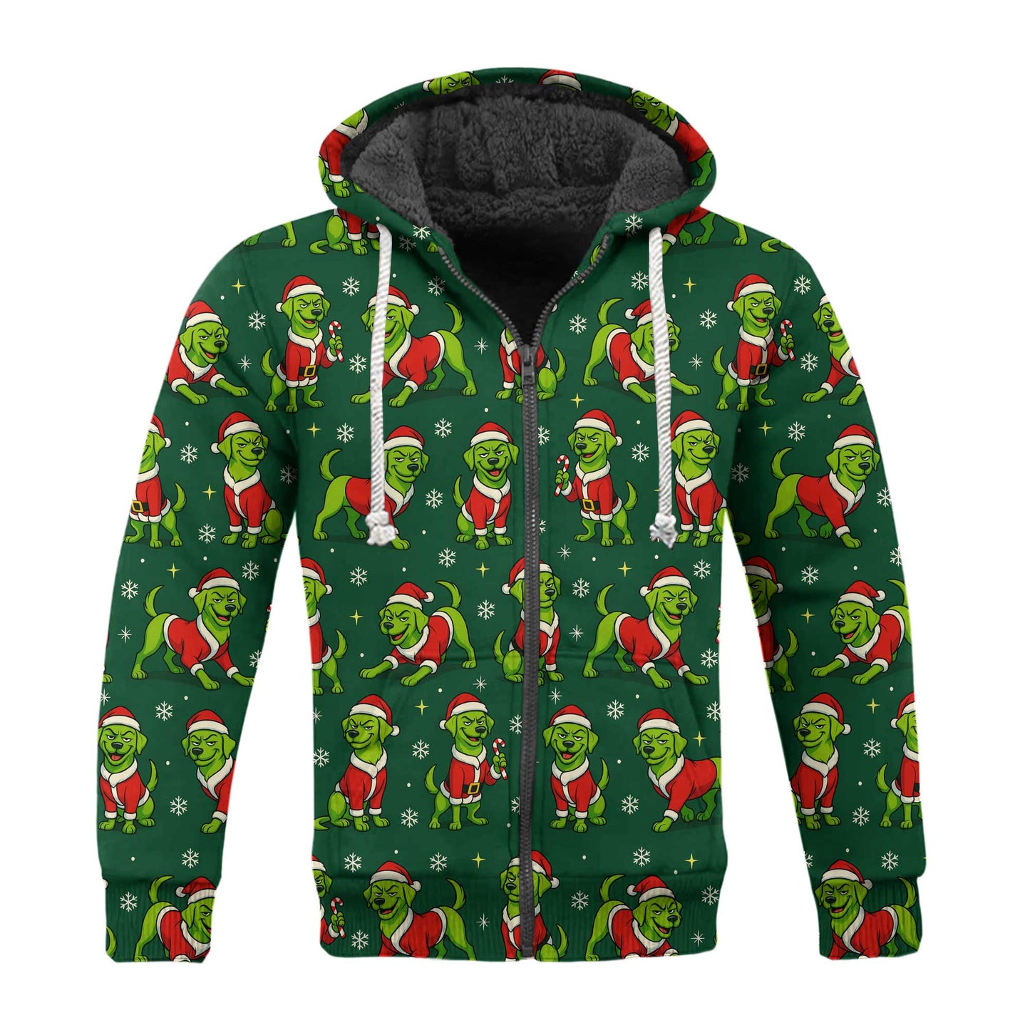 Funny Labrador Retriever Christmas Sweatshirt, Cute Green Dog Shirt, Perfect Christmas Gift for Dog Lovers