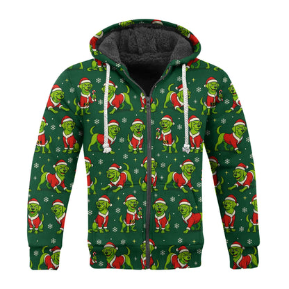 Funny Labrador Retriever Christmas Sweatshirt, Cute Green Dog Shirt, Perfect Christmas Gift for Dog Lovers