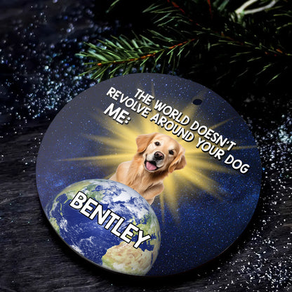 Funny Custom Ceramic Ornament - Custom Pet Name & Photo Holiday Decoration-OR-HH23-HN130821-web4