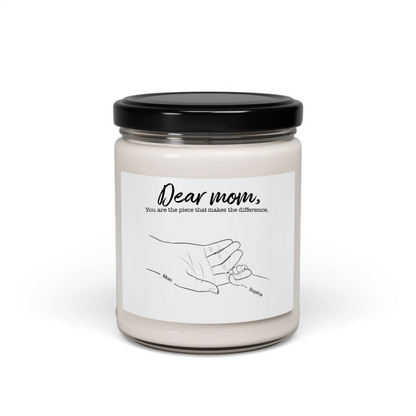I Wanna Hold Your Hand - Personalized 100% Organic Eco-friendly Vegan Scented Candle