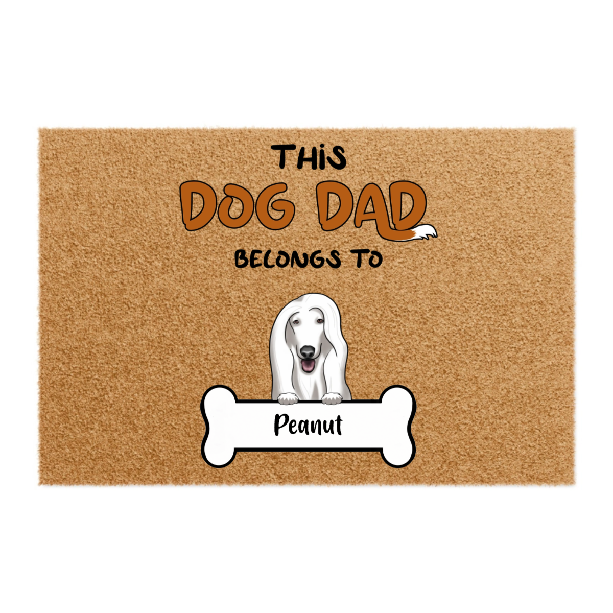 🌿 Organic Custom Doormat – The Perfect Eco-Friendly Welcome! 🌿