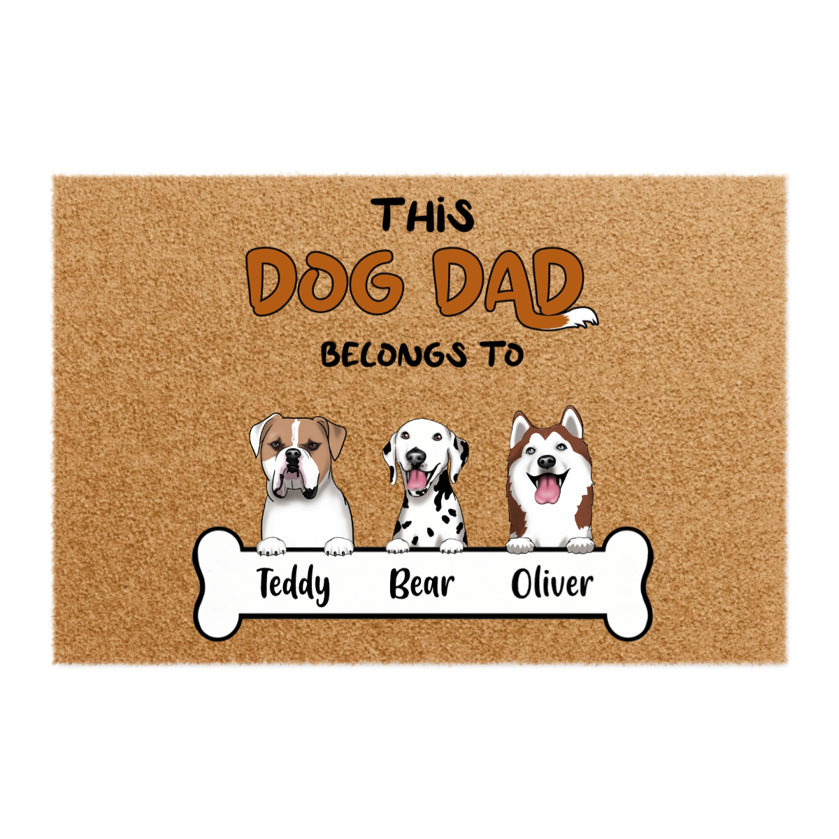 🌿 Organic Custom Doormat – The Perfect Eco-Friendly Welcome! 🌿