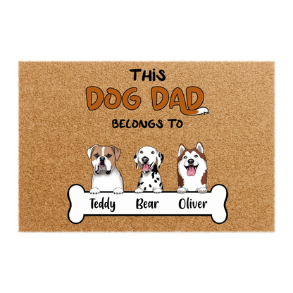 🌿 Organic Custom Doormat – The Perfect Eco-Friendly Welcome! 🌿