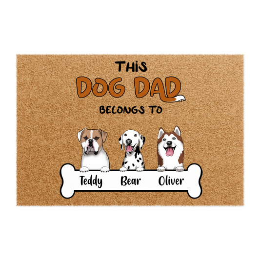 🌿 Organic Custom Doormat – The Perfect Eco-Friendly Welcome! 🌿