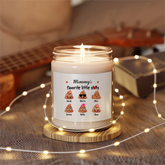 🌿 Personalized 100% Organic, Eco-friendly, Vegan Scented Candle (9oz) – Perfect Gift for Special Ocassion  🕯️