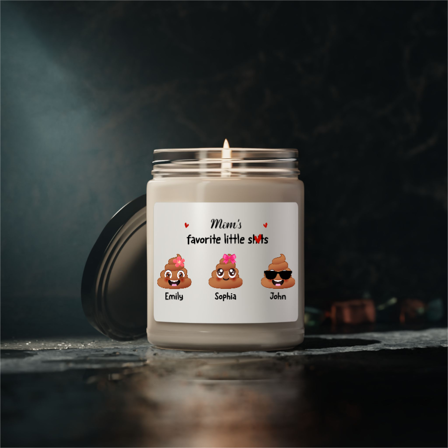 🌿 Personalized 100% Organic, Eco-friendly, Vegan Scented Candle (9oz) – Perfect Gift for Special Ocassion  🕯️