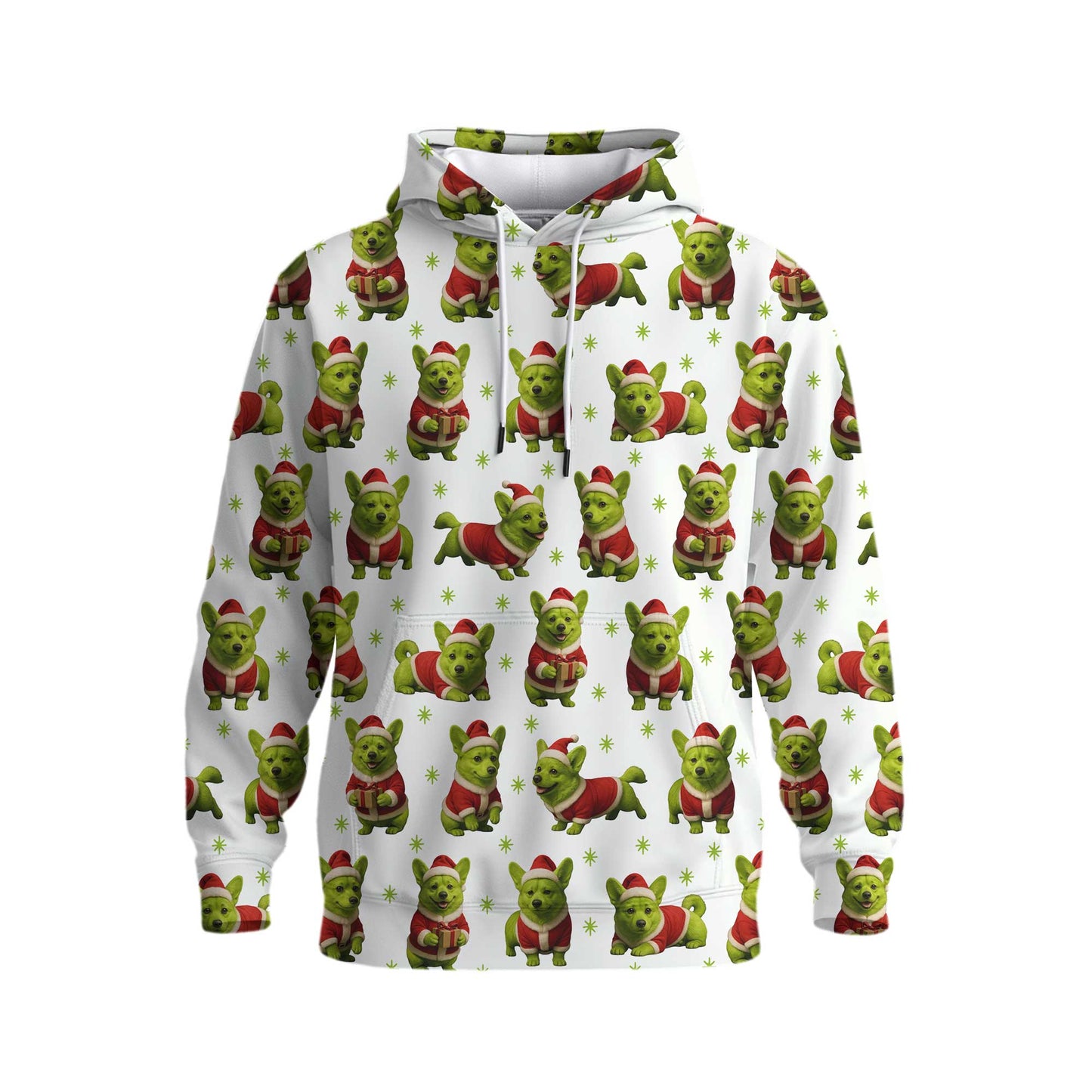 Funny Corgi Hoodie, Cute Corgi Christmas Sweatshirt, Holiday Dog Lover Gift