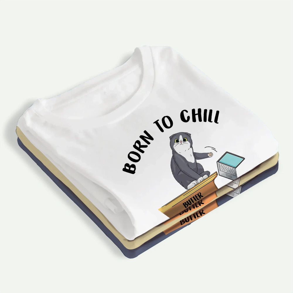 Funny Force To Go To School - Sassy Cat Back To School - Personalized 100% Organic T-Shirt
