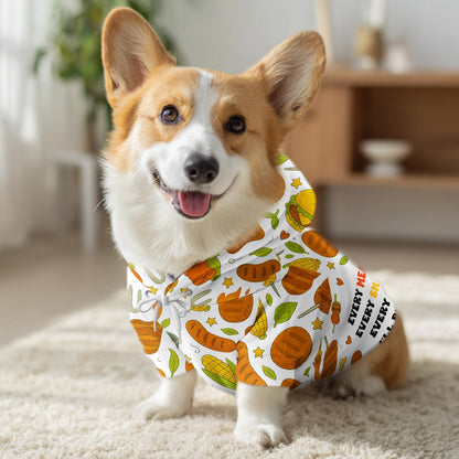 Funny Every Snack You Make - Dog Saying Humorous Halloween - Personalized Pet Hoodie