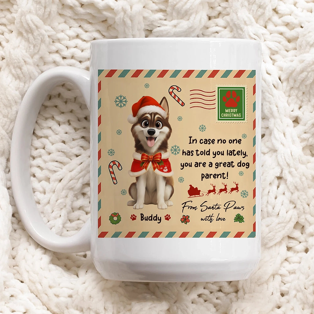 Personalized Dog Christmas Mug - Custom Pet Name & Breed Holiday Gift for Dog Lovers-WE-TT04-web3