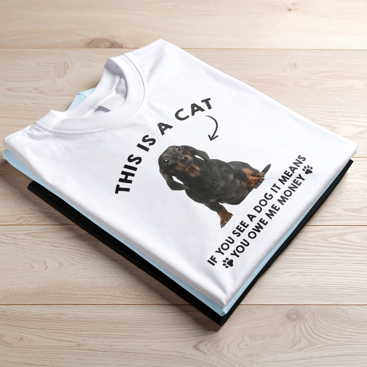 Personalized Dog Lover T-Shirt - Custom Pet Photo & Funny Quote Tee-TS-NM29-HN11-web4