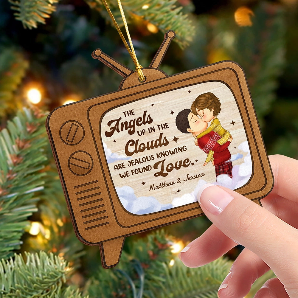 Personalized Double-Sided Wooden Ornament - Custom Christmas Decoration for Couples & Families-UWOCPD-HN05-TT74web2
