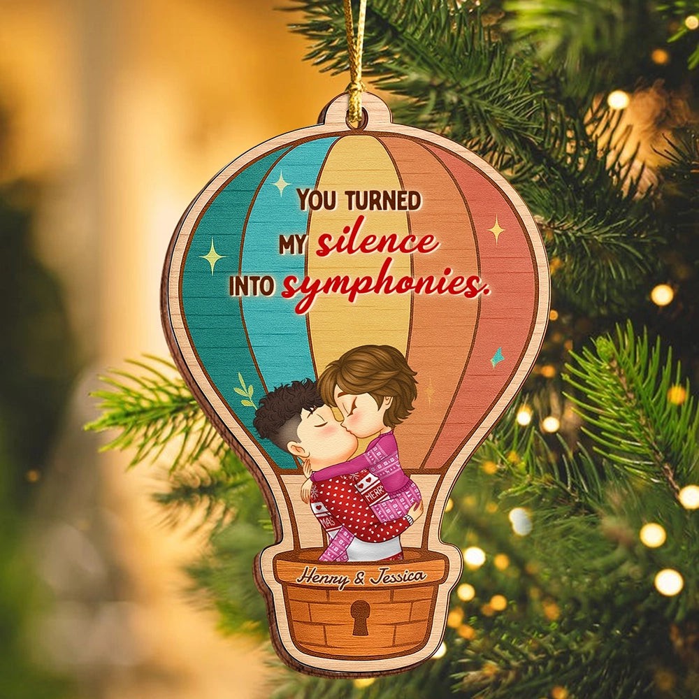 Personalized Double-Sided Wooden Ornament - Custom Christmas Gift for Couples & Families-UWOCPD-HN04-TT86web4