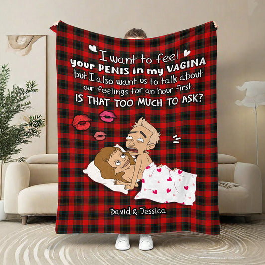 Personalized Funny Couple Blanket - Is That Too Much To Ask FB-HN14531509-mk1
