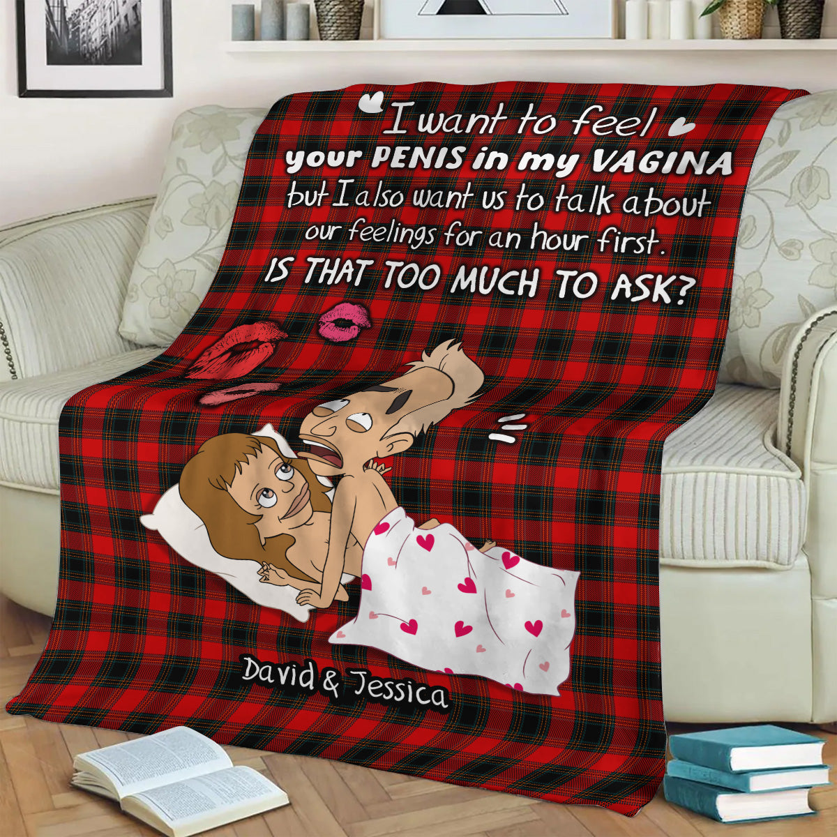 Personalized Funny Couple Blanket - Is That Too Much To Ask FB-HN14531509-mk2