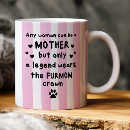 Personalized Fur Mom Mug - Custom Dog Lover Gift-WE-KL36-TT03-web1
