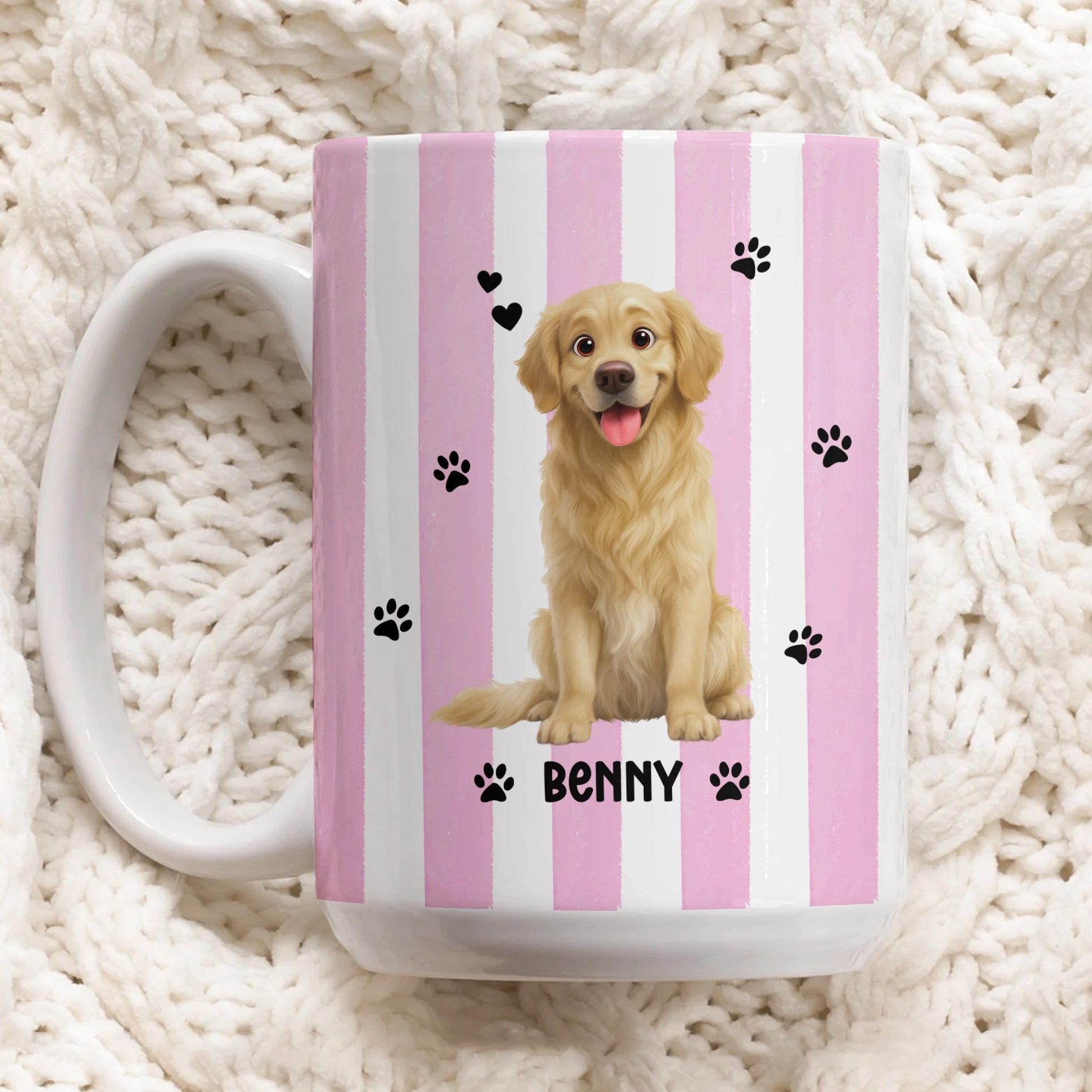 Personalized Fur Mom Mug - Custom Dog Lover Gift-WE-KL36-TT03-web2