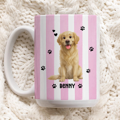 Personalized Fur Mom Mug - Custom Dog Lover Gift-WE-KL36-TT03-web2