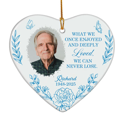 Personalized Memorial Ceramic Ornament - Custom Photo Keepsake-OH-NM37-TT17-WEB4