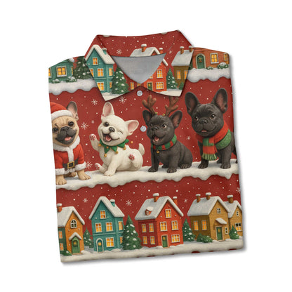 Funny Pug Pattern Shirt, Christmas Cute Pug Shirts, Xmas Hoodie For Pug Lover