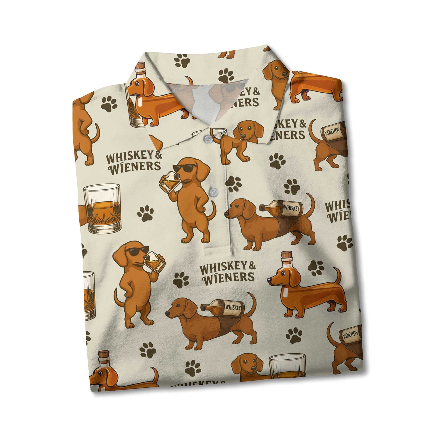Pattern Dachshund Shirt With Whiskey And Beer Motif, Dachshund Shirt For Women And Men, Wiener Dog Shirts
