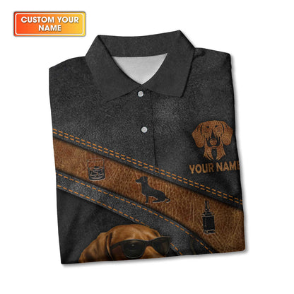 Custom Name Whiskey Dachshund Design, Dachshund T Shirt, Wiener Dog Shirts